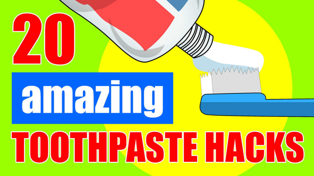 20 Amazing Uses of Toothpaste - DIY Lifehacks